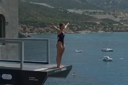 Tuffi da grandi altezze, in Sardegna tappa della Coppa del mondo