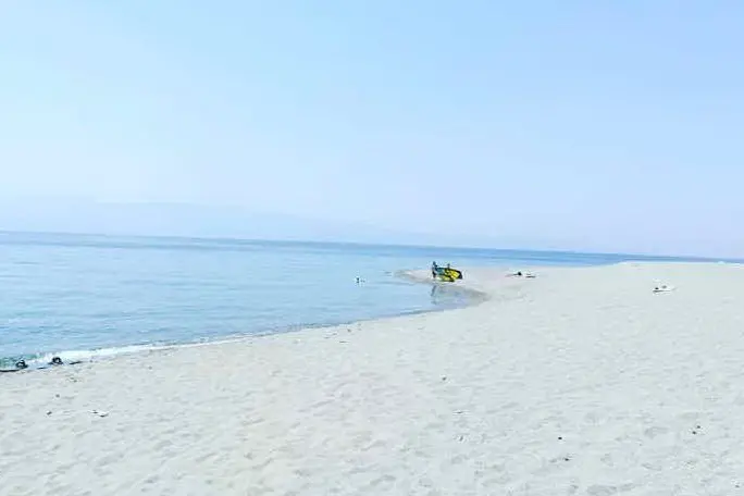 La spiaggia di Punta Pellaro