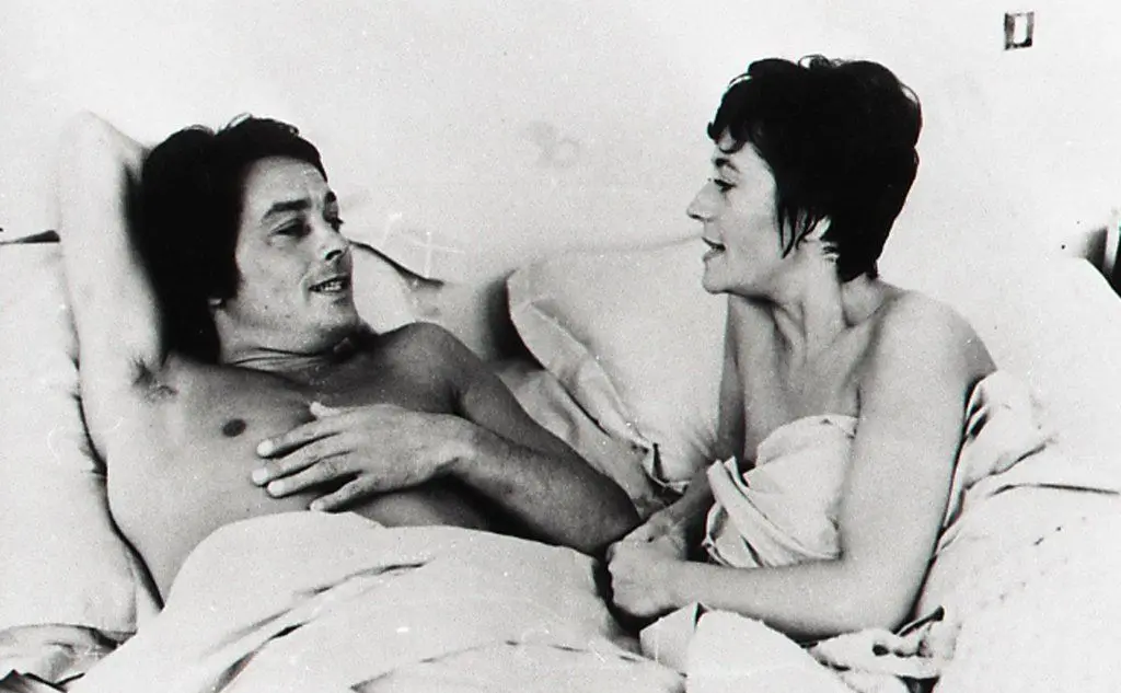 Con l'attrice francese Anne Girardot in una scena di &quot;Traitemente de choc&quot;