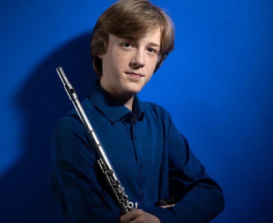A Sassari l’enfant prodige del flauto Fabian Johannes Egger