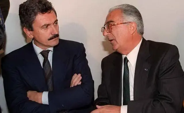 Con Massimo D'Alema