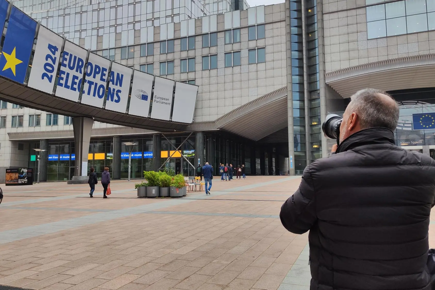 Bruxelles, la sede del Parlamento europeo (G. Locci)