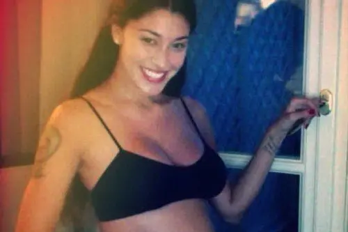 Belen nella foto pubblicata su Facebook