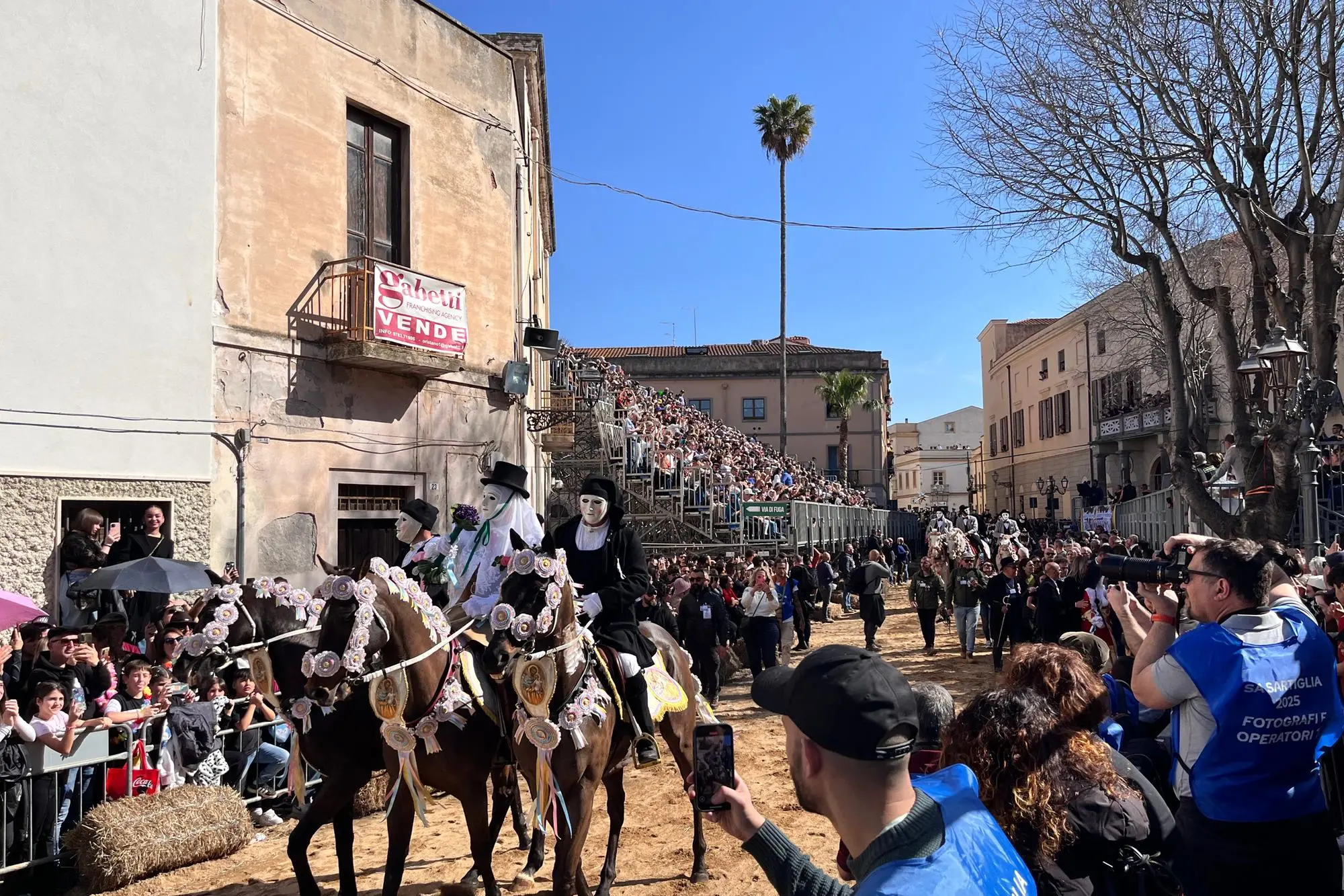 Un’immagine della Sartiglia 2025 (Archivio)