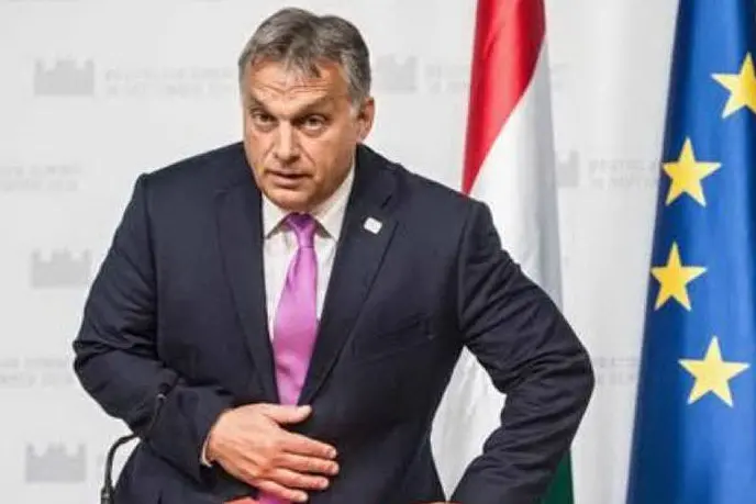 Il premier ungherese Orban (Ansa)