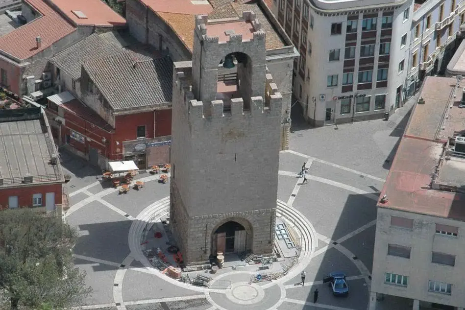 Un panorama di Oristano