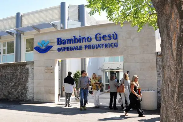 L'ospedale Bambino Gesù (foto Ansa)