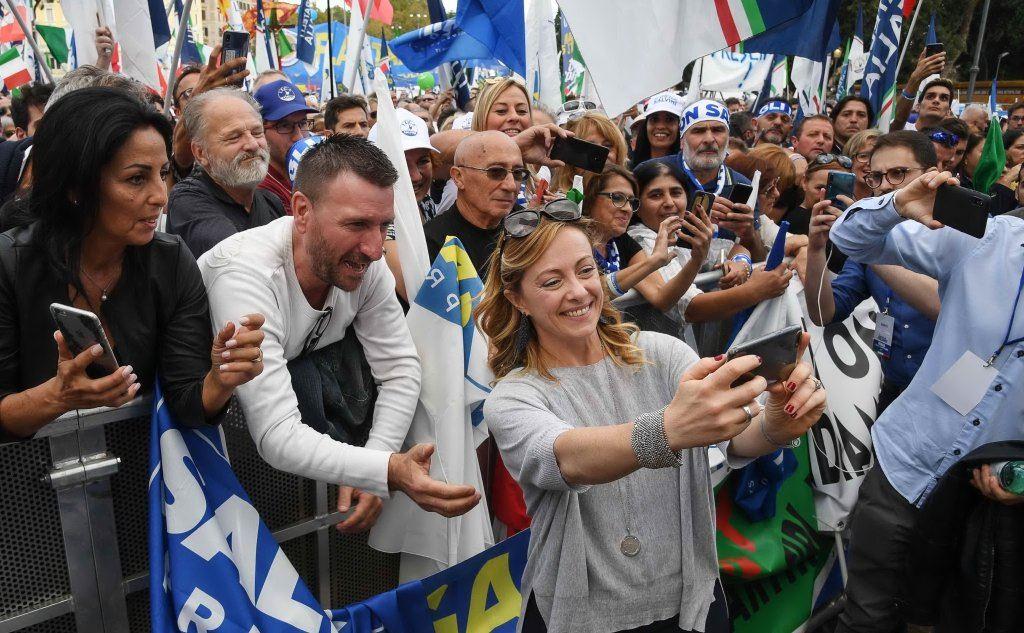 200mila persone, secondo la Lega, si sono radunate in piazza San Giovanni