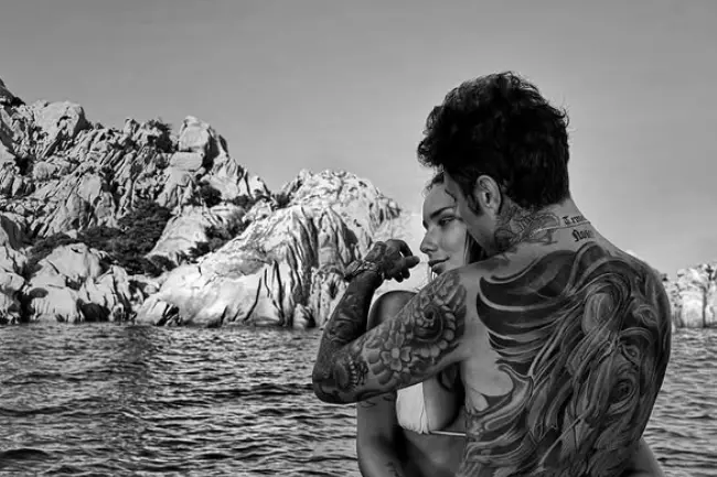 Fedez e Giulia Honegger (foto Instagram)