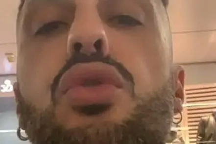 Fabrizio Corona (foto da Instagram)