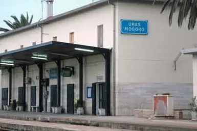 La stazione ferroviaria Uras-Mogoro