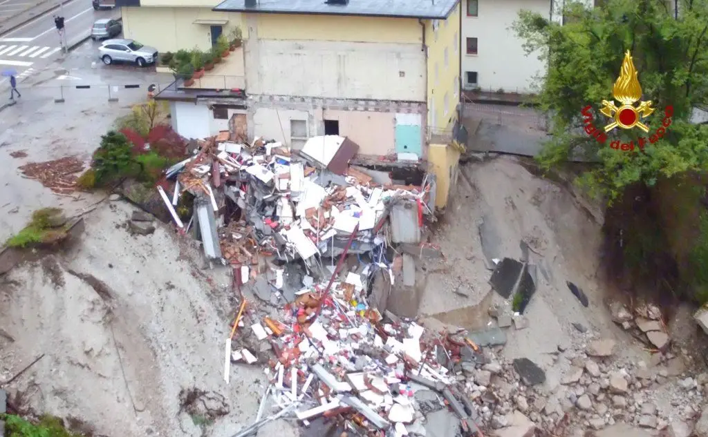 (Foto Vigili del Fuoco e Soccorso Alpino)