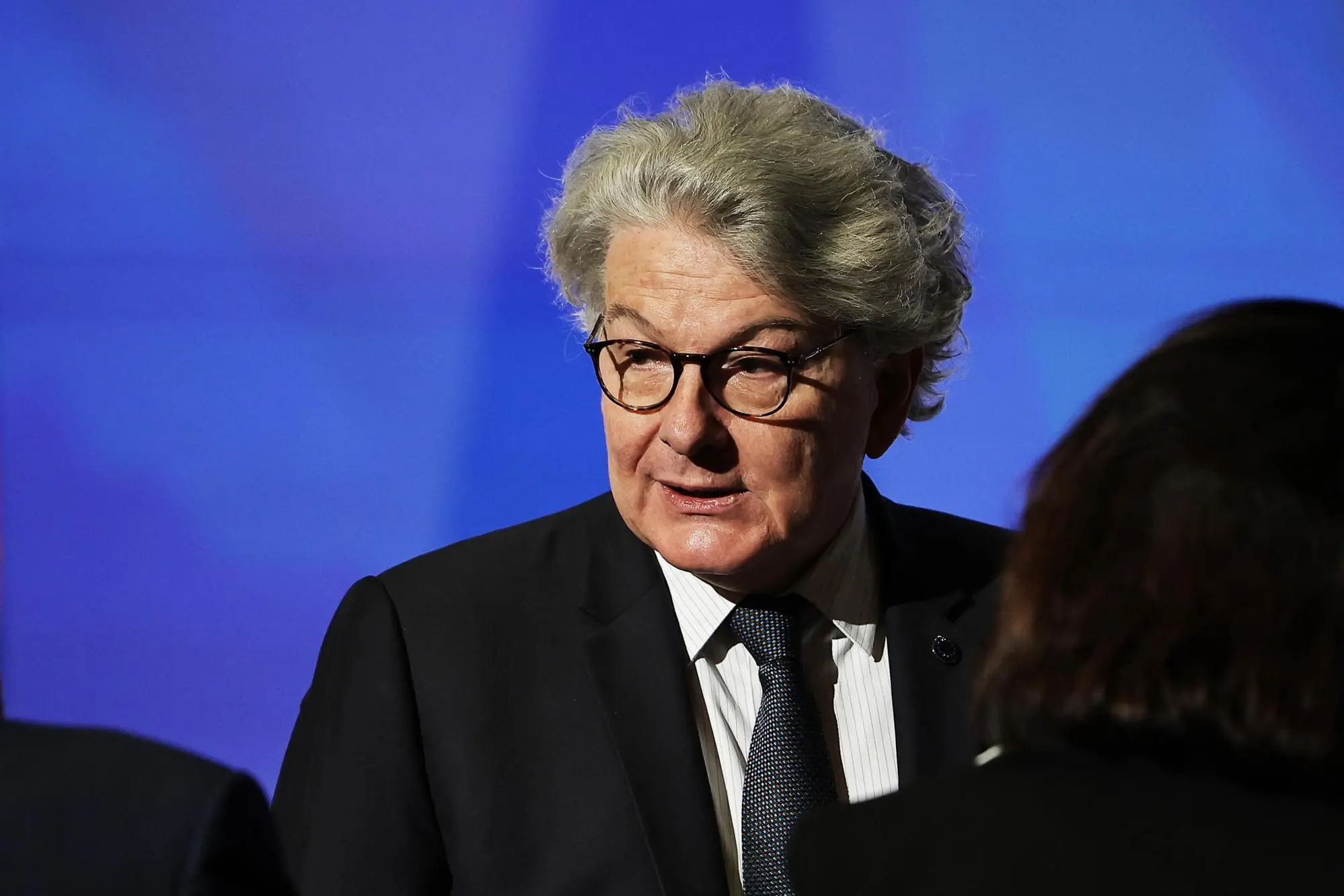 L'ex commissario europeo Thierry Breton (Ansa)