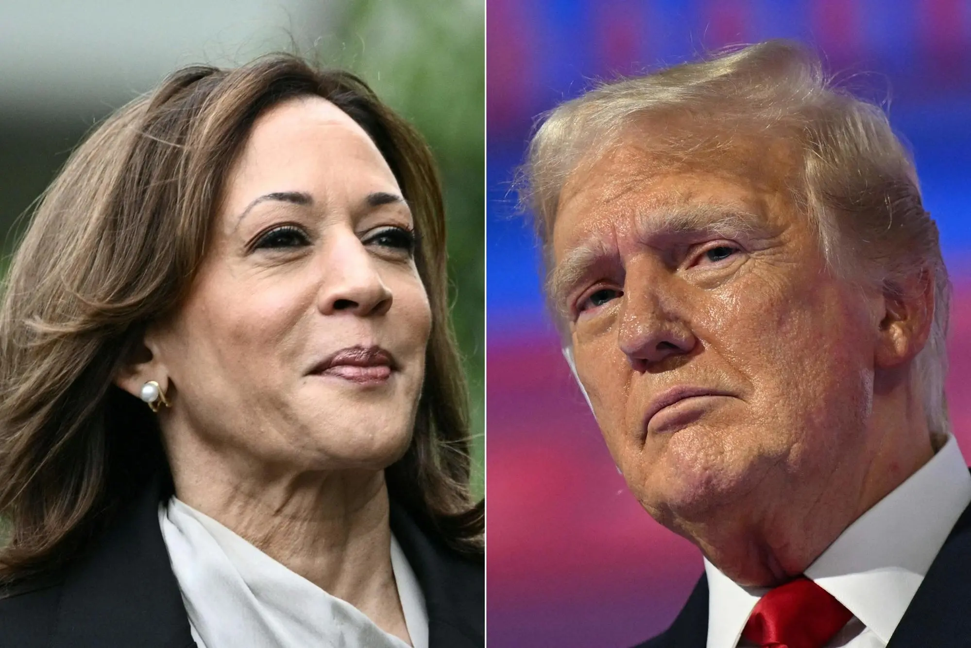 Kamala Harris e Donald Trump (Ansa)