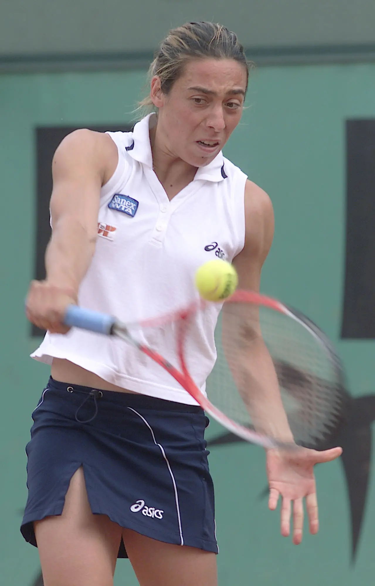 Francesca Schiavone (AP Photo/Laurent Rebours)