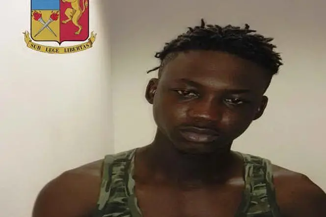 Il giovane arrestato