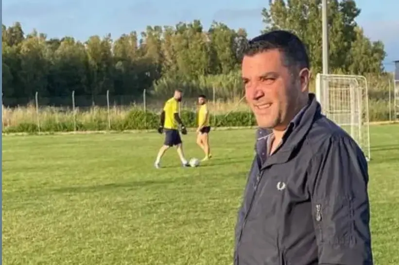 Massimo Sabiu, direttore sportivo dell'Arborea