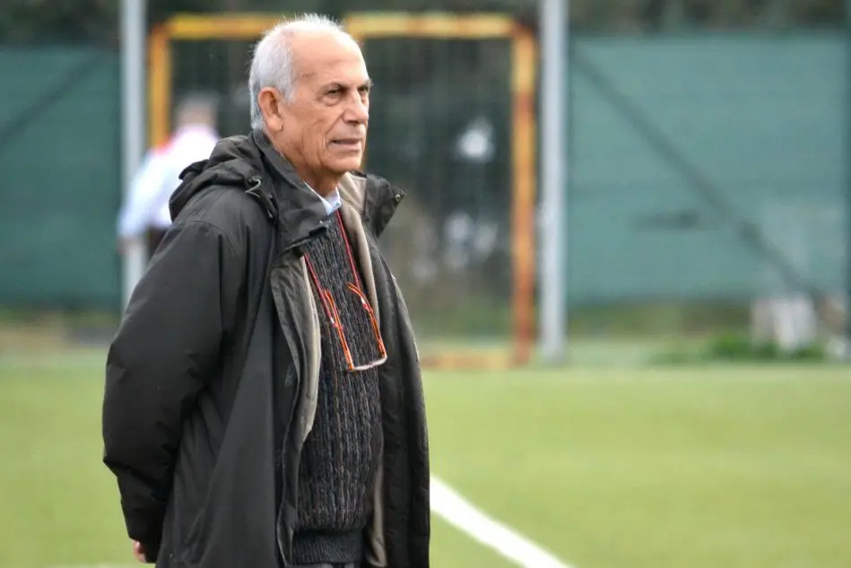 Giovanni Muroni, allenatore dell'Atletico Uri