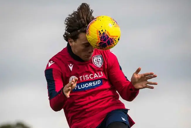 Luca Pellegrini (foto Twitter Cagliari)