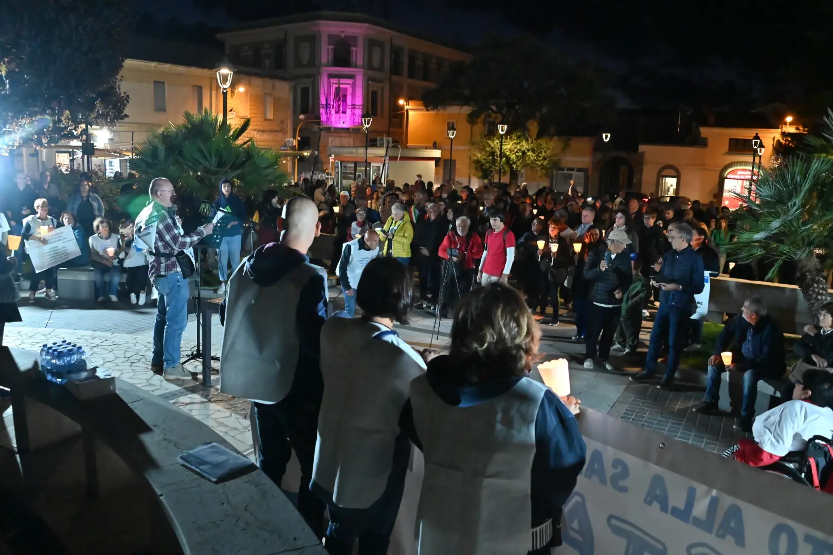 Una manifestazione per la sanità pubblica in Sardegna (Alessandra Chergia)