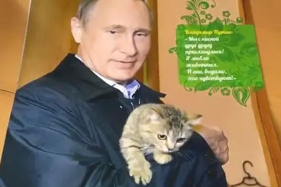 Russia, a ruba il calendario 2017 di Vladimir Putin