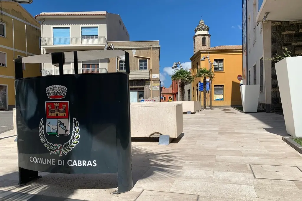 Il centro di Cabras (foto Sara Pinna)