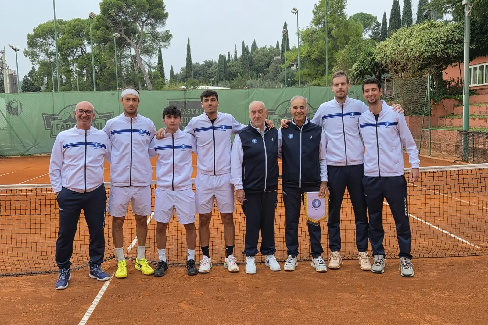 L'odierna formazione del Tc Terranova (foto concessa)