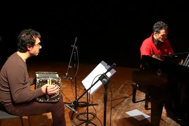 I due musicisti Di Bonaventura e Ceccarelli (foto concessa)