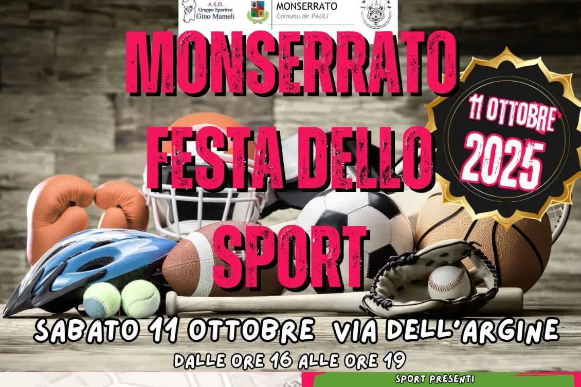 Festa dello sport a Monserrato