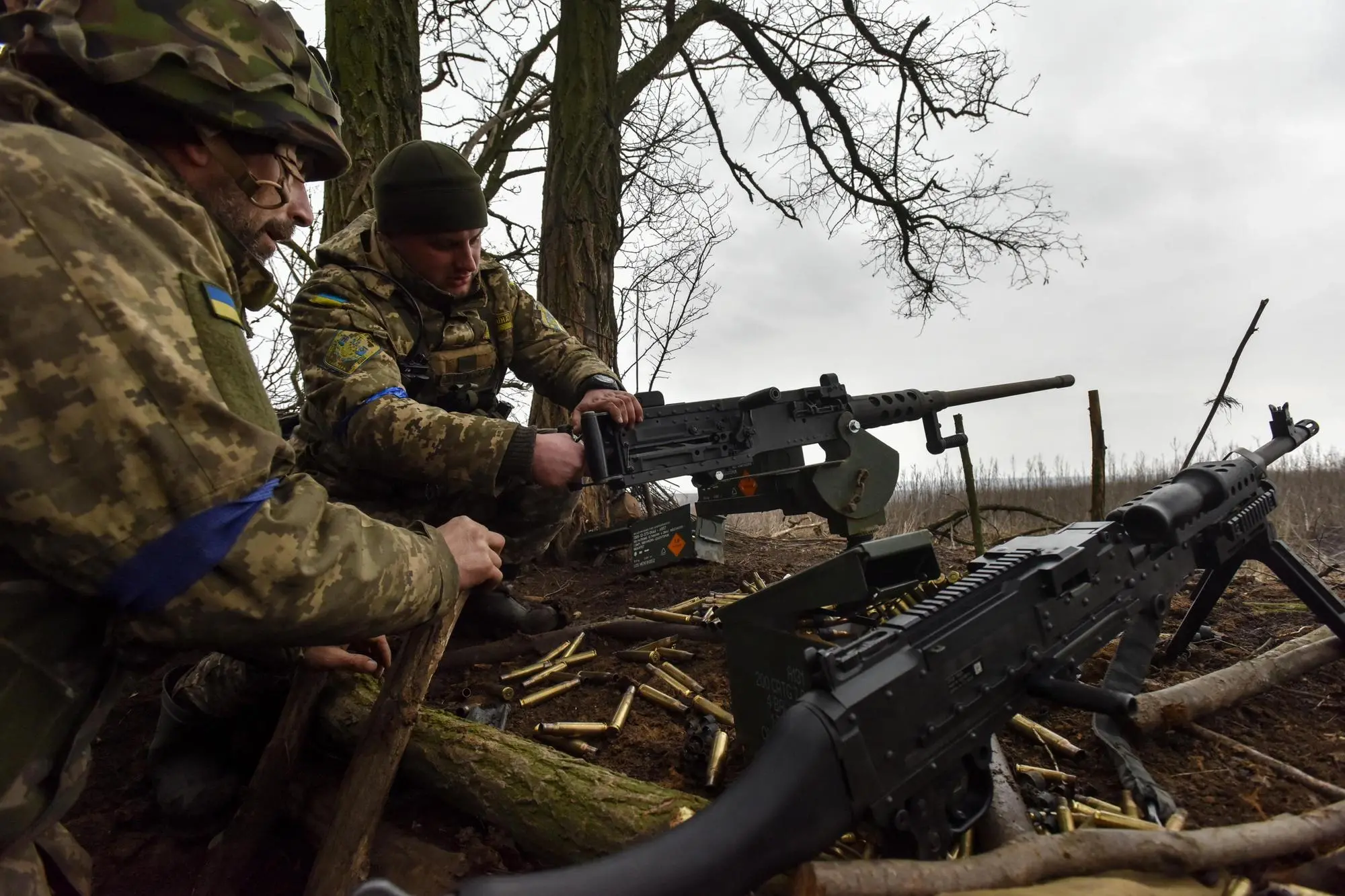 Soldati ucraini (Ansa - Epa)