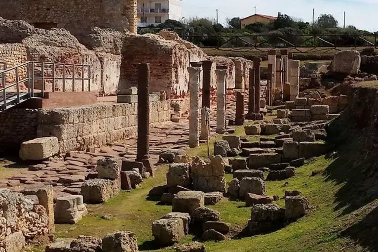 Area archeologica di Turris Libisonis a Porto Torres (foto Pala)