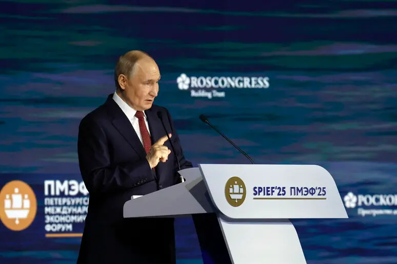 Vladimir Putin (foto Ansa)