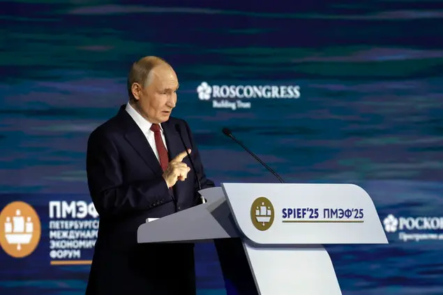 Vladimir Putin (foto Ansa)