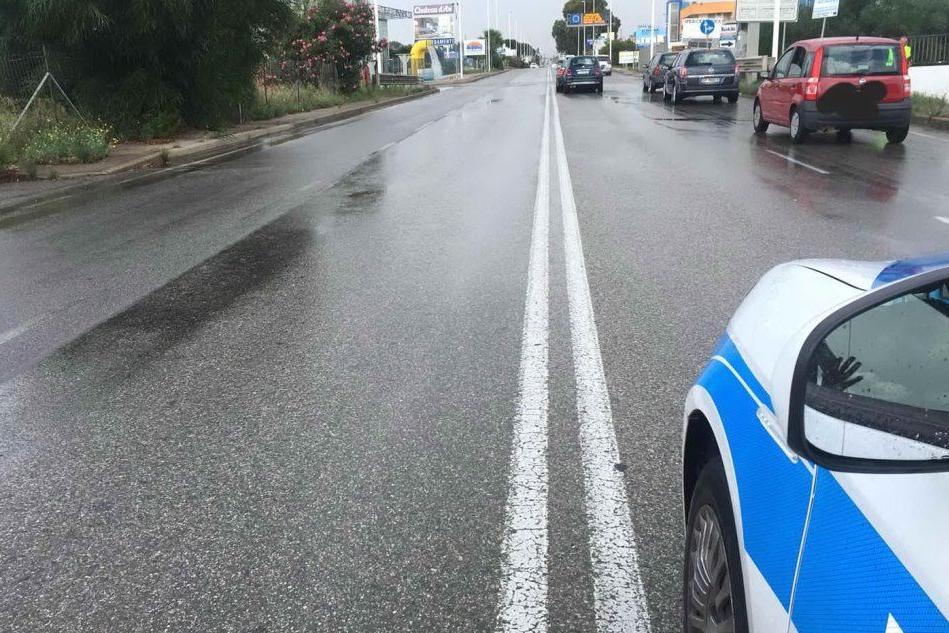 Cagliari, incidente in viale Monastir: ferita una donna, illeso il figlio di 9 anni