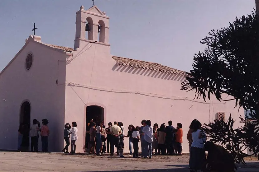 La chiesa di Santa Vittoria (Archivio L'Unione Sarda)