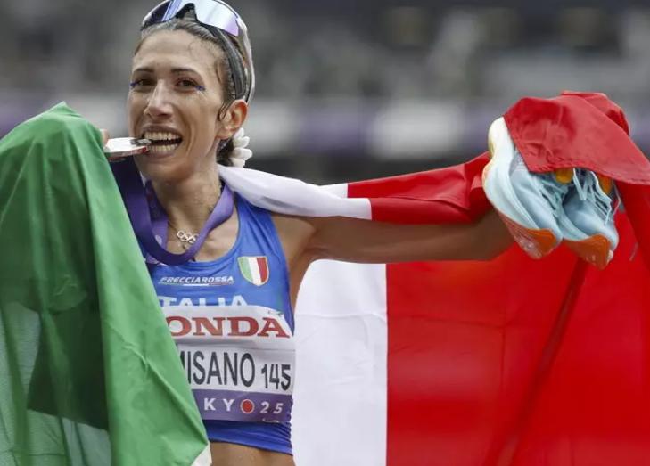 Mondiali di Tokyo, argento per Antonella Palmisano nella 35 km di marcia