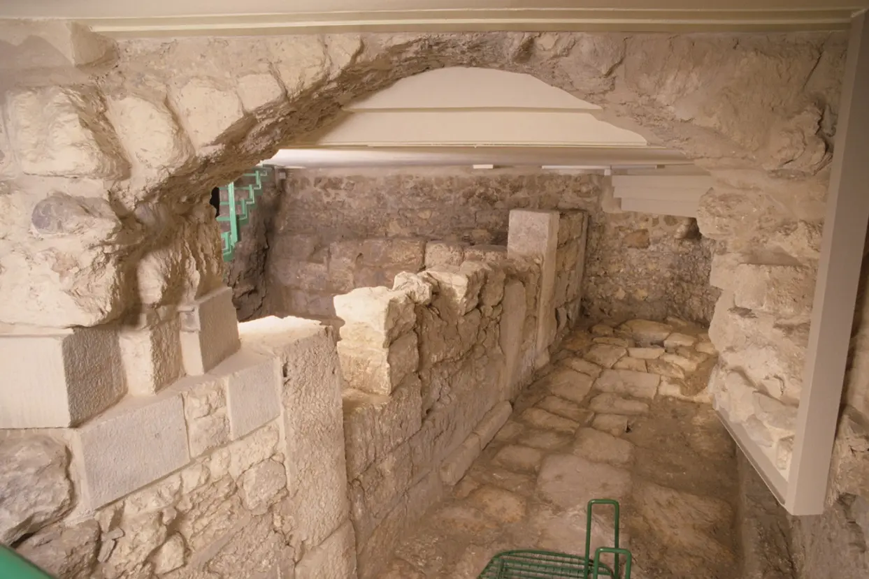 L'area monumentale sotto la chiesa di Sant'Eulalia (foto ufficio stampa)
