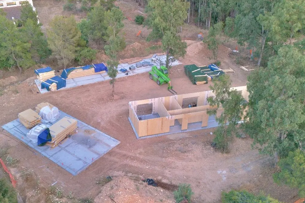 Castiadas, il cantiere della nuova scuola