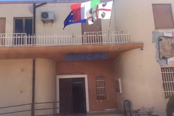 Il municipio di Maracalagonis (Archivio L'Unione Sarda)