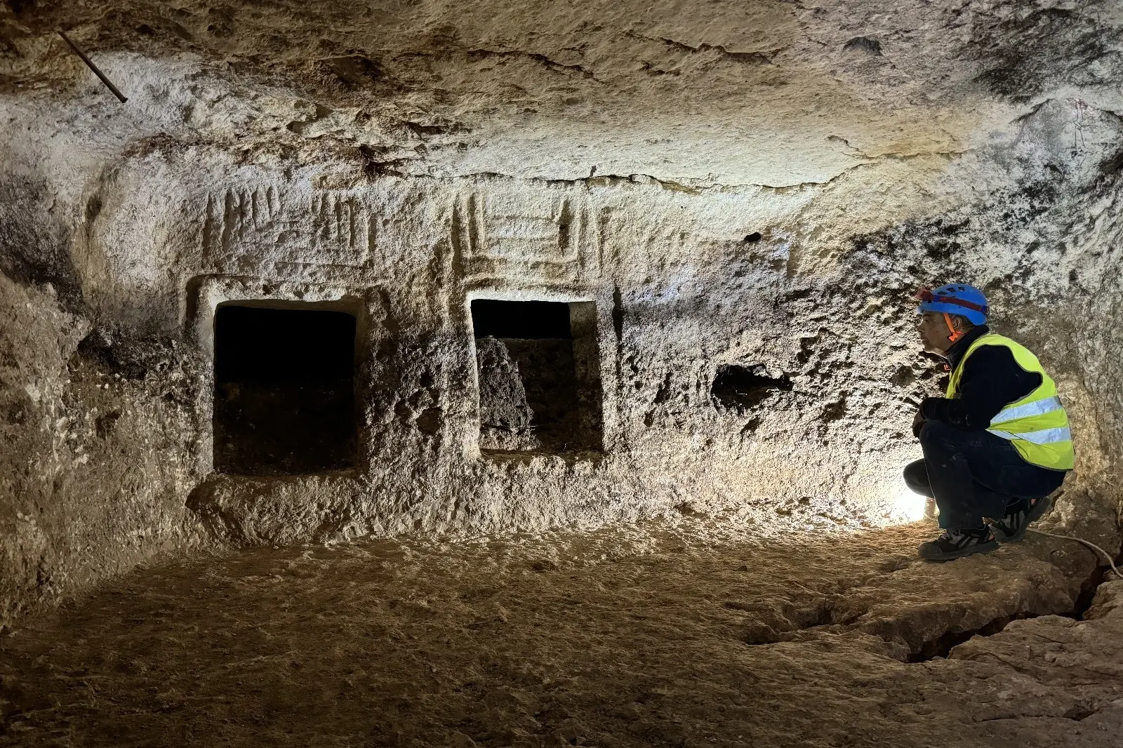 La Tomba B1 o Tomba dei Portelli Decorati (foto ufficio stampa)