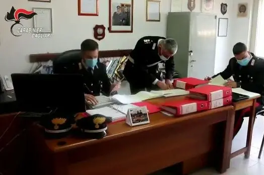 Una caserma (fermo immagine da video carabinieri)