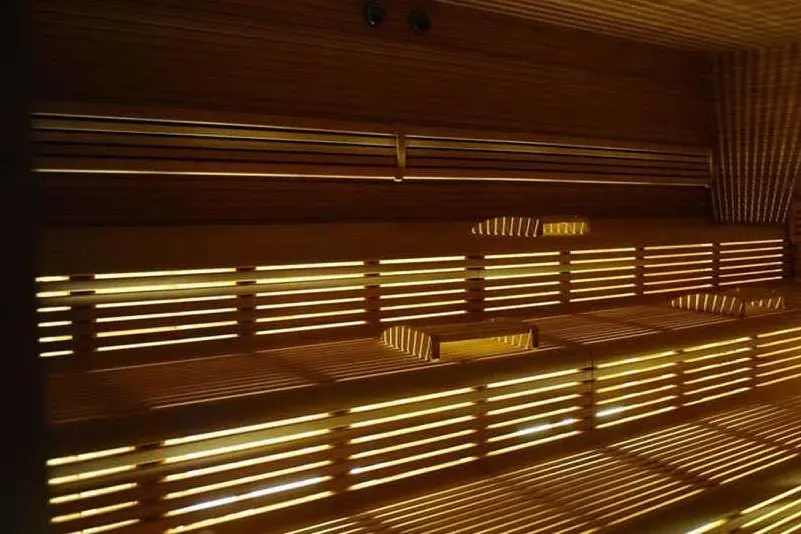 Una sauna