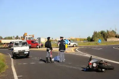 Il luogo in cui è avvenuto l'incidente - foto Chergia