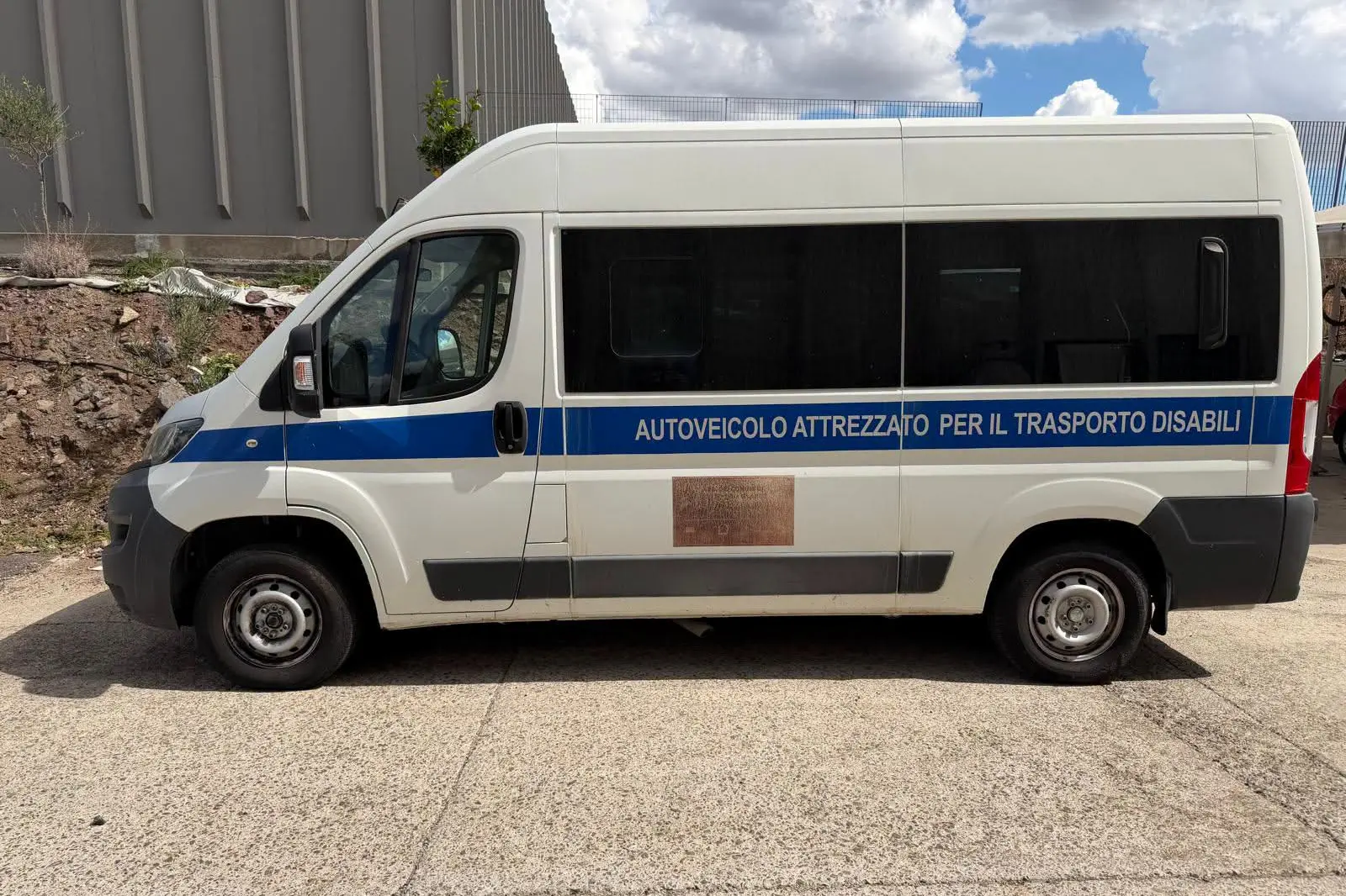 Il mezzo per il Taxi Sociale