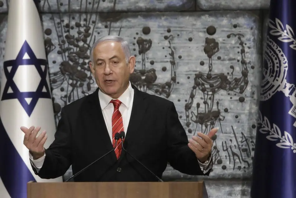 Benjamin Netanyahu (Archivio L'Unione Sarda)