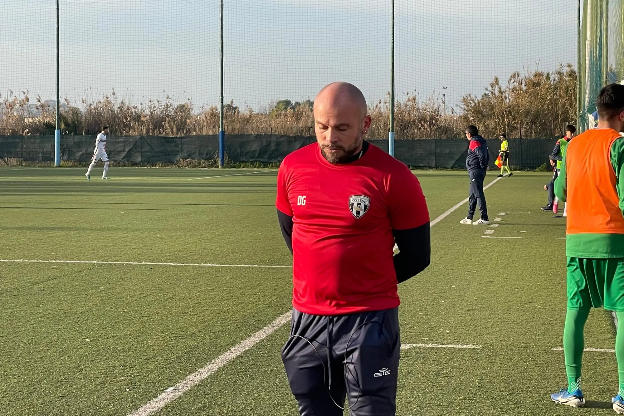 Giacomo Demartis, ex allenatore dell’Ossese (foto Spignesi)