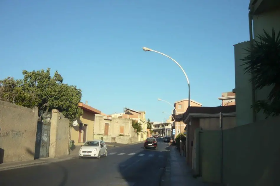 Via Trieste a Sinnai