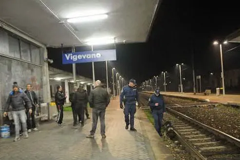 La stazione di Vigevano