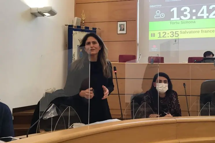 Assessora all'Urbanistica Gian Simona Tortu (foto Pala)