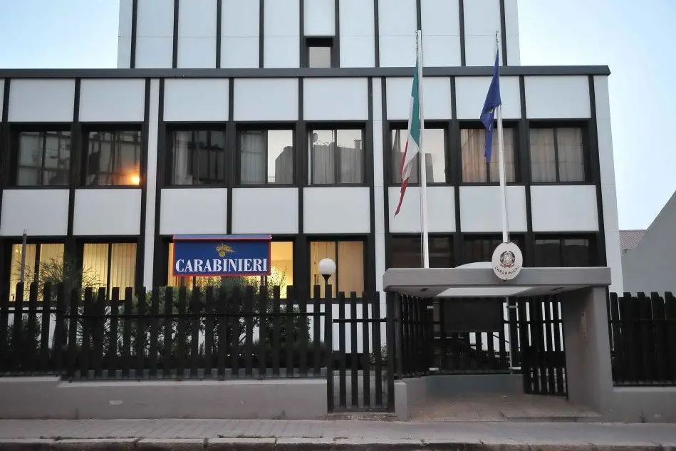 La caserma dei carabinieri di via Nuoro a Cagliari (Archivio L'Unione Sarda)